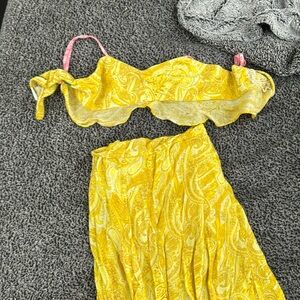 Brazilian yellow set